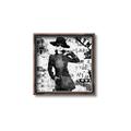 Picture of Newspaper Fashion _GroupedProduct_Square_Canvas_Framed_