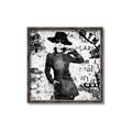 Picture of Newspaper Fashion _GroupedProduct_Square_Canvas_Framed_
