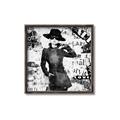 Picture of Newspaper Fashion _GroupedProduct_Square_Canvas_Framed_