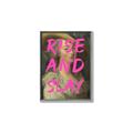 Picture of Rise and Slay _GroupedProduct_Rectangle_Portrait_Canvas_Framed_