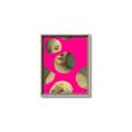 Picture of Neon Pink Circles _GroupedProduct_Rectangle_Portrait_Canvas_Framed_