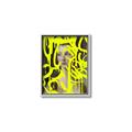 Picture of Neon Yellow Graffiti _GroupedProduct_Rectangle_Portrait_Canvas_Framed_