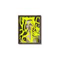 Picture of Neon Yellow Graffiti _GroupedProduct_Rectangle_Portrait_Canvas_Framed_