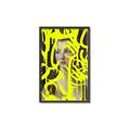 Picture of Neon Yellow Graffiti _GroupedProduct_Rectangle_Portrait_Canvas_Framed_