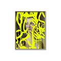 Picture of Neon Yellow Graffiti _GroupedProduct_Rectangle_Portrait_Canvas_Framed_