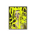 Picture of Neon Yellow Graffiti _GroupedProduct_Rectangle_Portrait_Canvas_Framed_