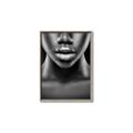 Picture of Fashion Makeup B&W _GroupedProduct_Rectangle_Portrait_Photography _GroupedProduct_Rectangle_Portrait_Canvas_Framed_
