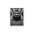 Picture of Fashion Makeup B&W _GroupedProduct_Rectangle_Portrait_Photography _GroupedProduct_Rectangle_Portrait_Canvas_Framed_