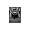 Picture of Fashion Makeup B&W _GroupedProduct_Rectangle_Portrait_Photography _GroupedProduct_Rectangle_Portrait_Canvas_Framed_