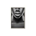 Picture of Fashion Makeup B&W _GroupedProduct_Rectangle_Portrait_Photography _GroupedProduct_Rectangle_Portrait_Canvas_Framed_