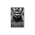 Picture of Fashion Makeup B&W _GroupedProduct_Rectangle_Portrait_Photography _GroupedProduct_Rectangle_Portrait_Canvas_Framed_