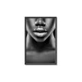 Picture of Fashion Makeup B&W _GroupedProduct_Rectangle_Portrait_Photography _GroupedProduct_Rectangle_Portrait_Canvas_Framed_