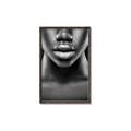 Picture of Fashion Makeup B&W _GroupedProduct_Rectangle_Portrait_Photography _GroupedProduct_Rectangle_Portrait_Canvas_Framed_