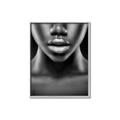 Picture of Fashion Makeup B&W _GroupedProduct_Rectangle_Portrait_Photography _GroupedProduct_Rectangle_Portrait_Canvas_Framed_