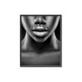 Picture of Fashion Makeup B&W _GroupedProduct_Rectangle_Portrait_Photography _GroupedProduct_Rectangle_Portrait_Canvas_Framed_