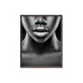 Picture of Fashion Makeup B&W _GroupedProduct_Rectangle_Portrait_Photography _GroupedProduct_Rectangle_Portrait_Canvas_Framed_