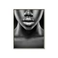 Picture of Fashion Makeup B&W _GroupedProduct_Rectangle_Portrait_Photography _GroupedProduct_Rectangle_Portrait_Canvas_Framed_