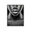 Picture of Fashion Makeup B&W _GroupedProduct_Rectangle_Portrait_Photography _GroupedProduct_Rectangle_Portrait_Canvas_Framed_