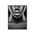 Picture of Fashion Makeup B&W _GroupedProduct_Rectangle_Portrait_Photography _GroupedProduct_Rectangle_Portrait_Canvas_Framed_