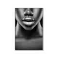 Picture of Fashion Makeup B&W _GroupedProduct_Rectangle_Portrait_Photography _GroupedProduct_Rectangle_Portrait_Canvas_Framed_