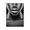 Picture of Fashion Makeup B&W _GroupedProduct_Rectangle_Portrait_Photography _GroupedProduct_Rectangle_Portrait_Canvas_Framed_