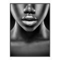 Picture of Fashion Makeup B&W _GroupedProduct_Rectangle_Portrait_Photography _GroupedProduct_Rectangle_Portrait_Canvas_Framed_