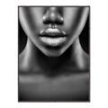 Picture of Fashion Makeup B&W _GroupedProduct_Rectangle_Portrait_Photography _GroupedProduct_Rectangle_Portrait_Canvas_Framed_