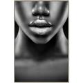 Picture of Fashion Makeup B&W _GroupedProduct_Rectangle_Portrait_Photography _GroupedProduct_Rectangle_Portrait_Canvas_Framed_