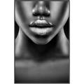 Picture of Fashion Makeup B&W _GroupedProduct_Rectangle_Portrait_Photography _GroupedProduct_Rectangle_Portrait_Canvas_Framed_