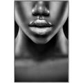 Picture of Fashion Makeup B&W _GroupedProduct_Rectangle_Portrait_Photography _GroupedProduct_Rectangle_Portrait_Canvas_Framed_