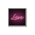 Picture of Neon Love _GroupedProduct_Square_Photography _GroupedProduct_Square_Canvas_Framed_