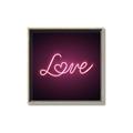 Picture of Neon Love _GroupedProduct_Square_Photography _GroupedProduct_Square_Canvas_Framed_