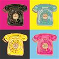 Picture of Rotary Phones _GroupedProduct_Square_Unframed_Print_Only_