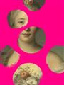 Picture of Neon Pink Circles _GroupedProduct_Rectangle_Portrait_Unframed_Print_Only_