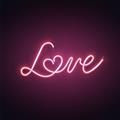 Picture of Neon Love _GroupedProduct_Square_Photography _GroupedProduct_Square_Unframed_Print_Only_