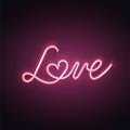 Picture of Neon Love _GroupedProduct_Square_Photography _GroupedProduct_Square_Unframed_Print_Only_