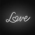Picture of Neon Love _GroupedProduct_Square_Photography _GroupedProduct_Square_Unframed_Print_Only_