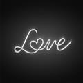 Picture of Neon Love _GroupedProduct_Square_Photography _GroupedProduct_Square_Unframed_Print_Only_