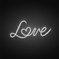 Picture of Neon Love _GroupedProduct_Square_Photography _GroupedProduct_Square_Unframed_Print_Only_
