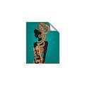 Picture of African Fashion Girl _GroupedProduct_Rectangle_Portrait_Unframed_Print_Only_
