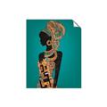 Picture of African Fashion Girl _GroupedProduct_Rectangle_Portrait_Unframed_Print_Only_