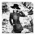 Picture of Newspaper Fashion _GroupedProduct_Square_Unframed_Print_Only_