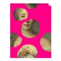 Picture of Neon Pink Circles _GroupedProduct_Rectangle_Portrait_Unframed_Print_Only_