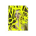 Picture of Neon Yellow Graffiti _GroupedProduct_Rectangle_Portrait_Unframed_Print_Only_