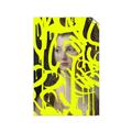 Picture of Neon Yellow Graffiti _GroupedProduct_Rectangle_Portrait_Unframed_Print_Only_