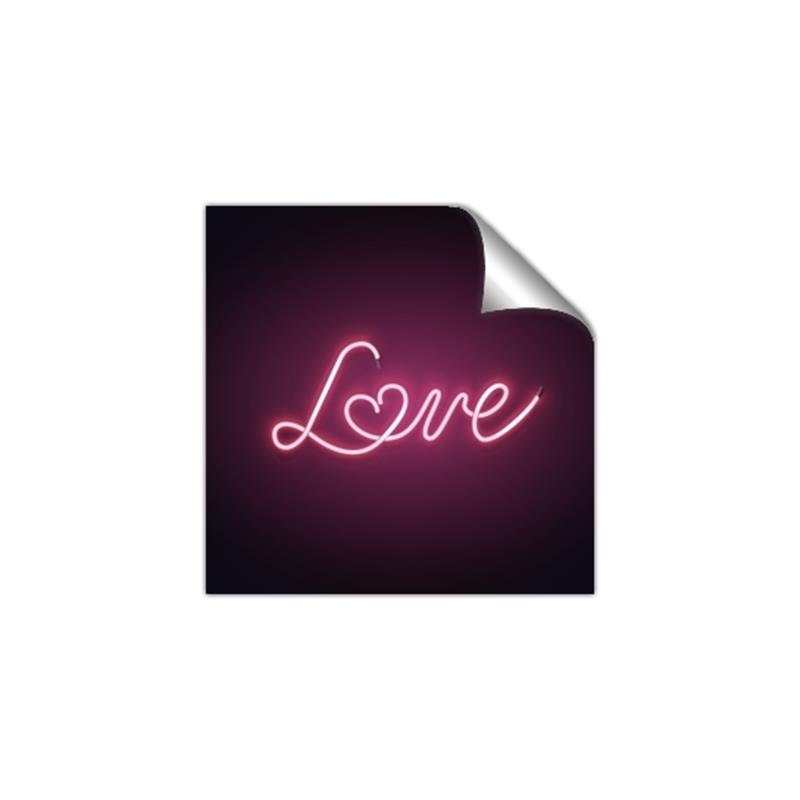 Picture of Neon Love _GroupedProduct_Square_Photography _GroupedProduct_Square_Unframed_Print_Only_