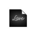 Picture of Neon Love _GroupedProduct_Square_Photography _GroupedProduct_Square_Unframed_Print_Only_