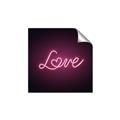 Picture of Neon Love _GroupedProduct_Square_Photography _GroupedProduct_Square_Unframed_Print_Only_