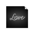 Picture of Neon Love _GroupedProduct_Square_Photography _GroupedProduct_Square_Unframed_Print_Only_