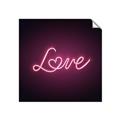 Picture of Neon Love _GroupedProduct_Square_Photography _GroupedProduct_Square_Unframed_Print_Only_